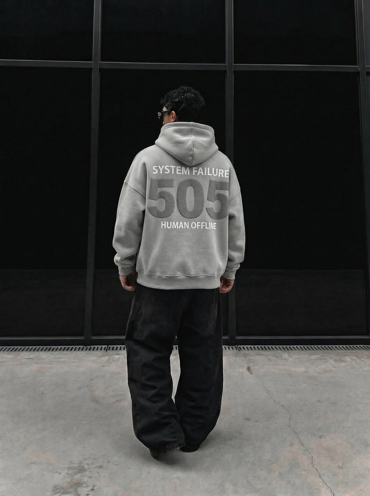 Oversize 505 Hoodie - Grey