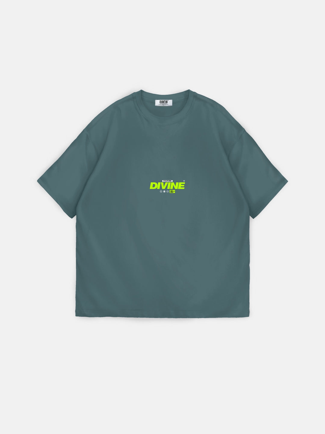 Oversize Divine T-Shirt - Petrol