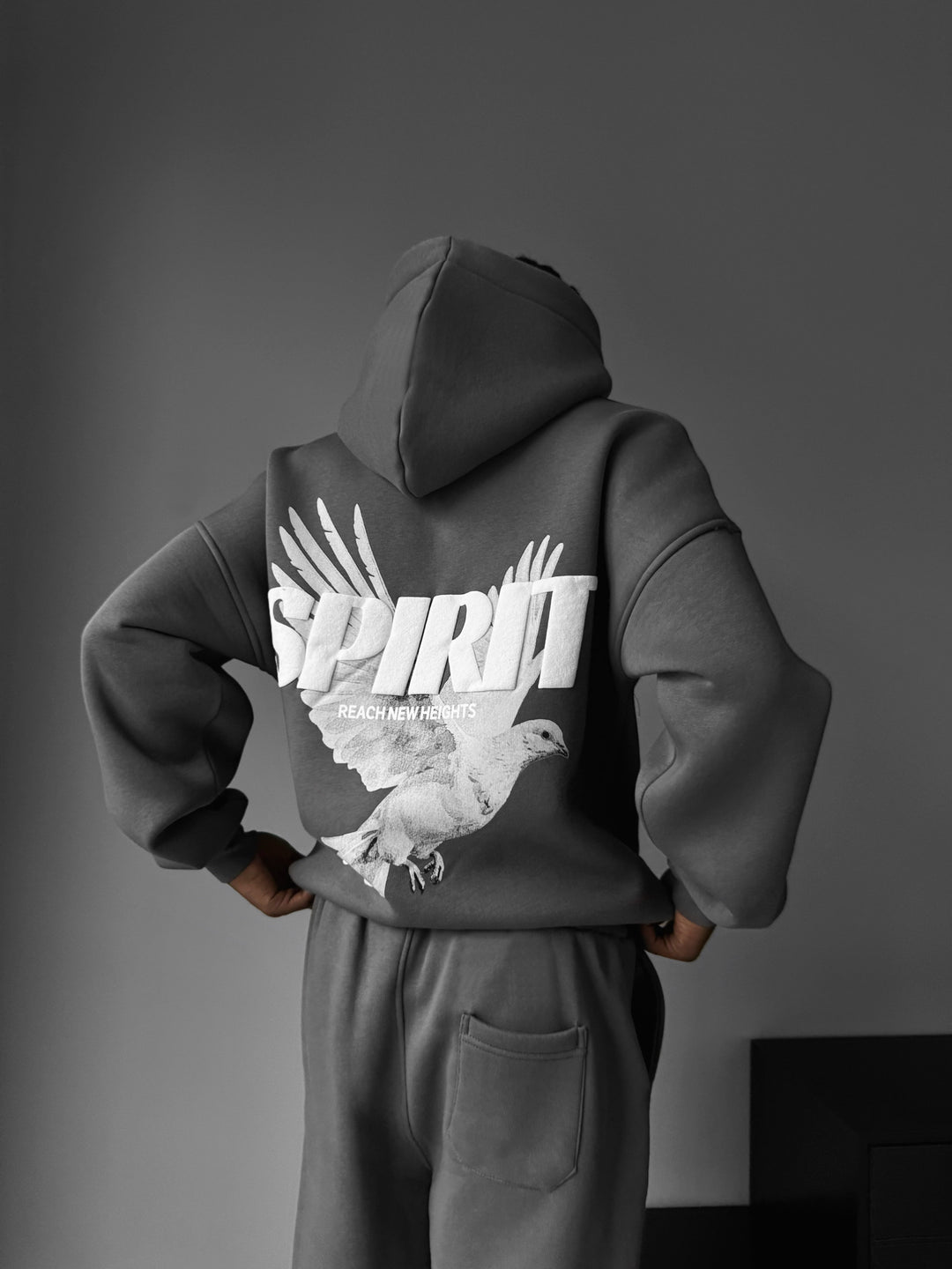 Oversize Spirit Hoodie - Anthracite