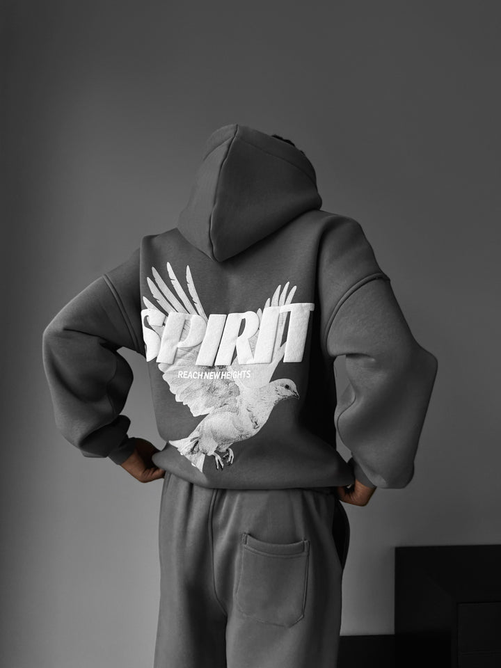 Oversize Spirit Hoodie - Anthracite