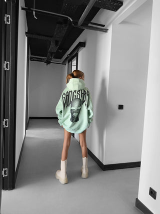 Oversize Gangster Hoodie - Spray