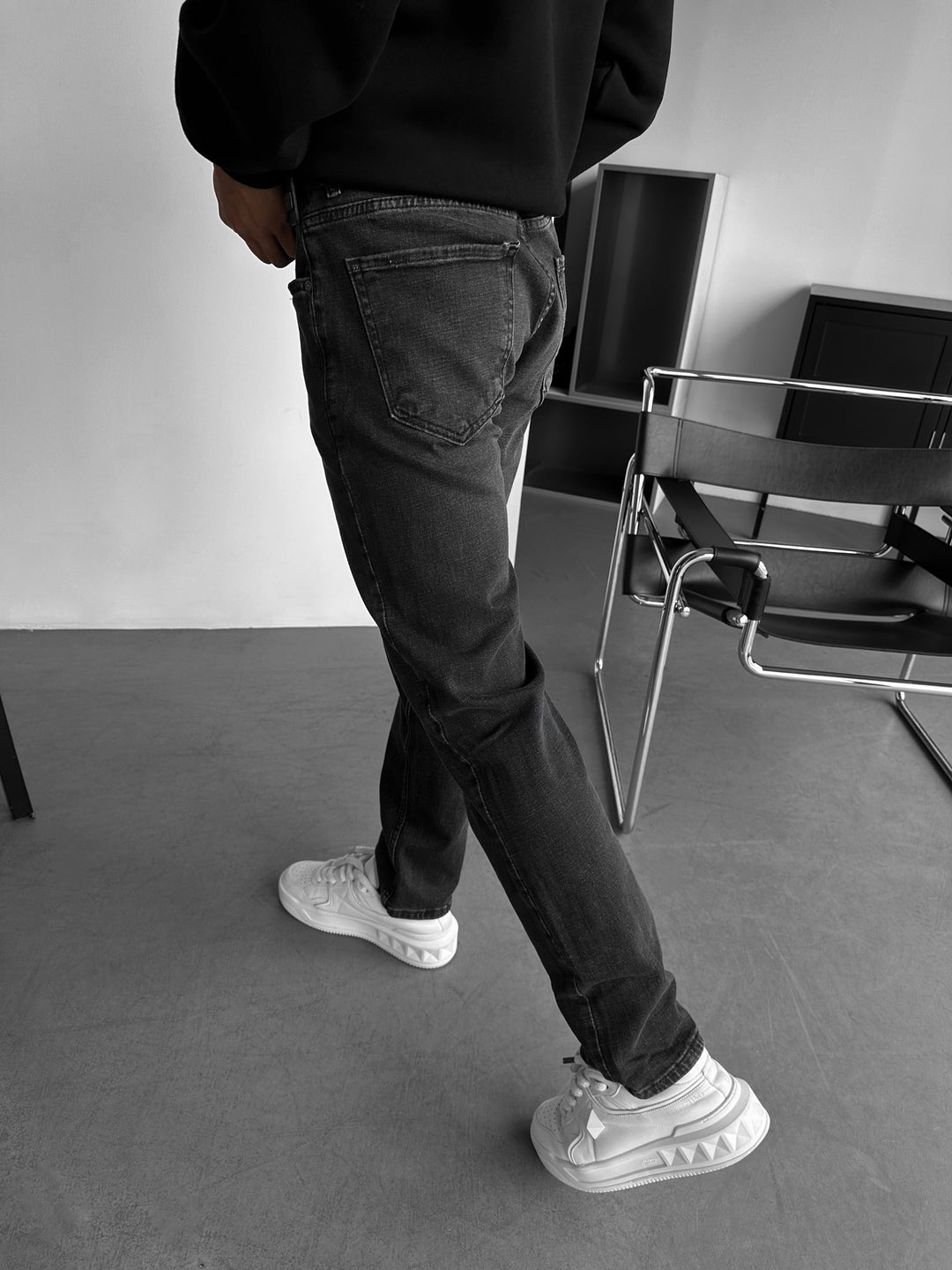 Regular Fit Jeans - Black
