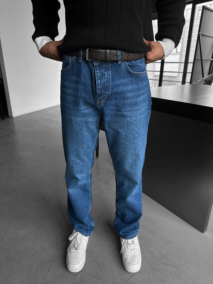 Baggy Jeans - Dark Blue