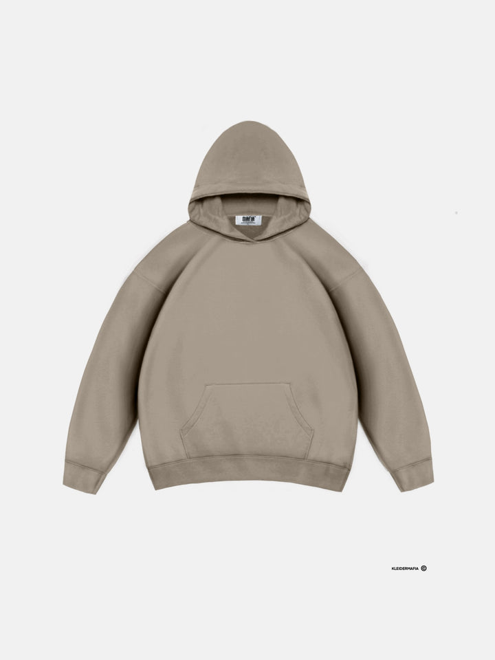 Oversize Basic Hoodie - Simply Taupe