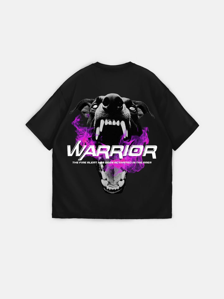 Oversize Warrior T-Shirt - Black