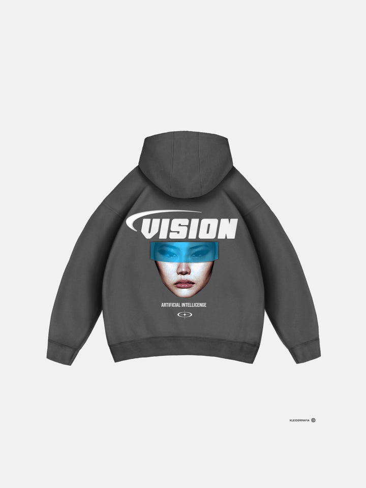 Oversize Vision Hoodie - Anthracite