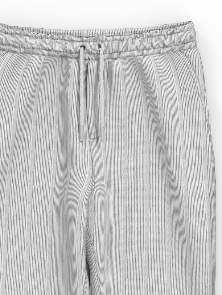 Loose Fit Strip pant - Grey
