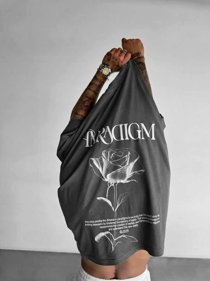 Oversize Paradigm T-Shirt - Anthracite