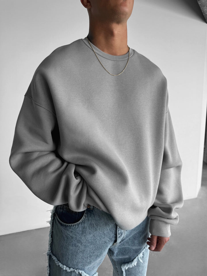 Oversize Sweatshirt - Grey