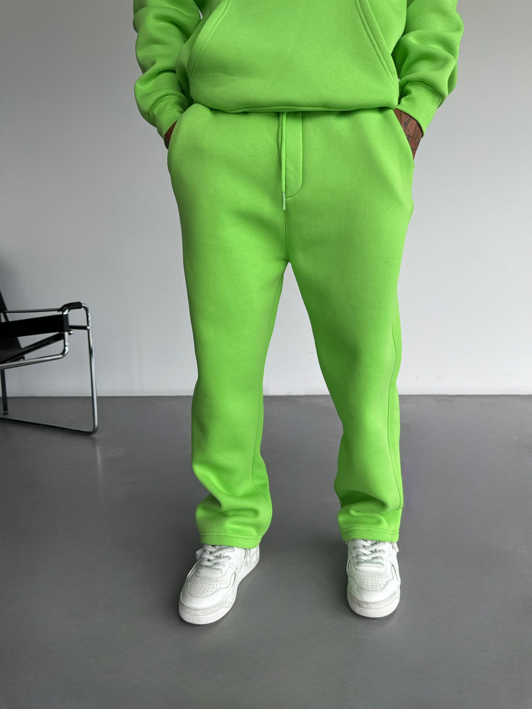 Basic Trousers - Neon Slime