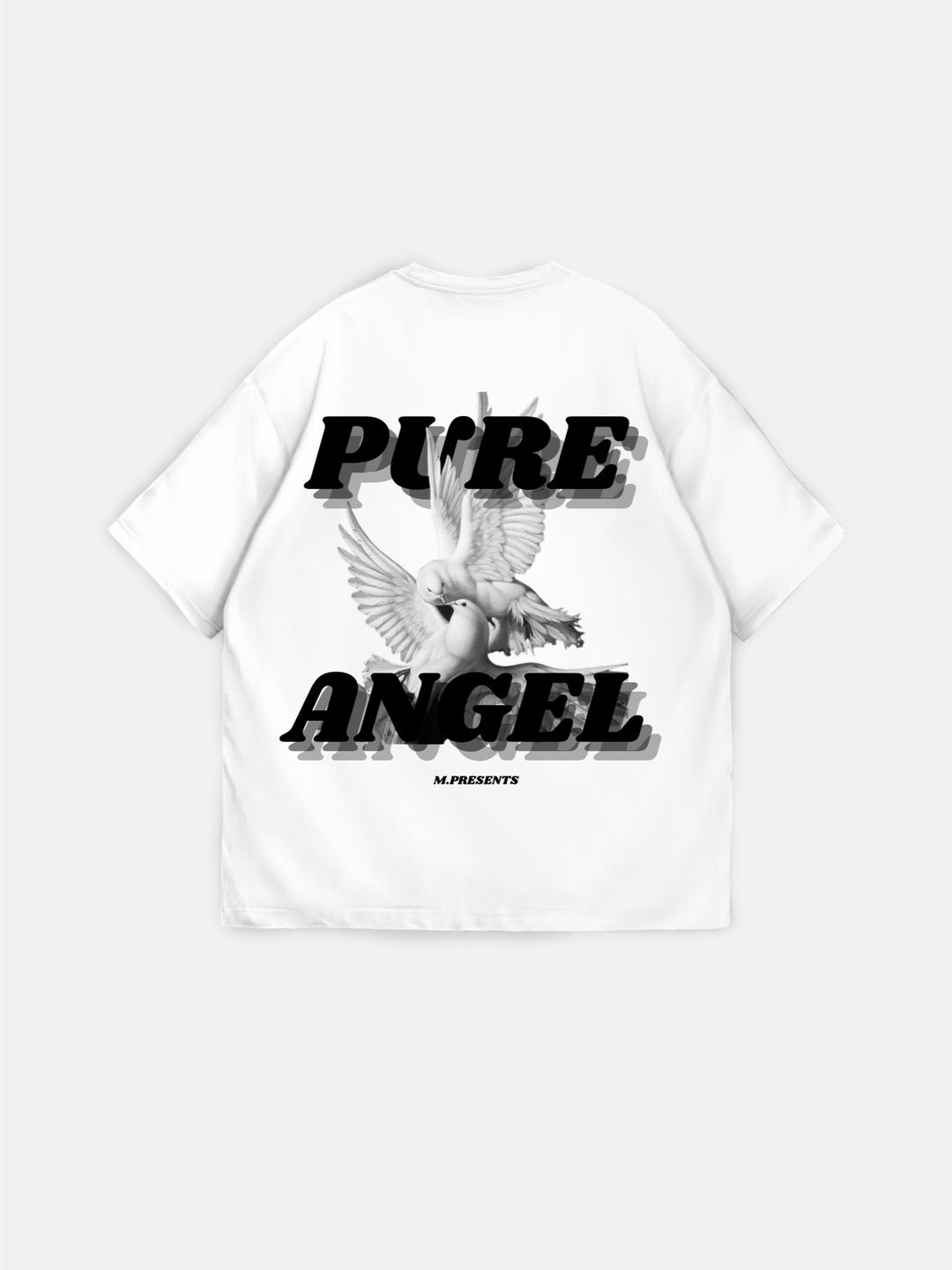 Oversize Pure Angel T-shirt - Ecru
