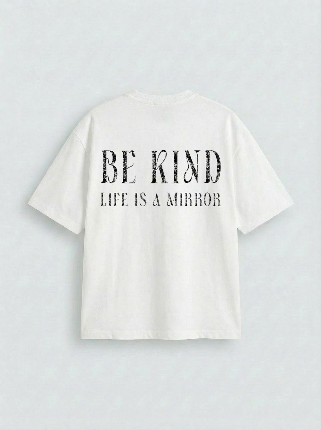 Oversize Be Kind T-shirt - Ecru