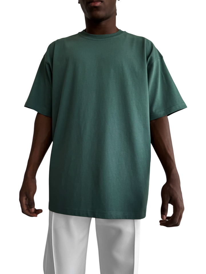 Oversize Basic T-Shirt - Petrol