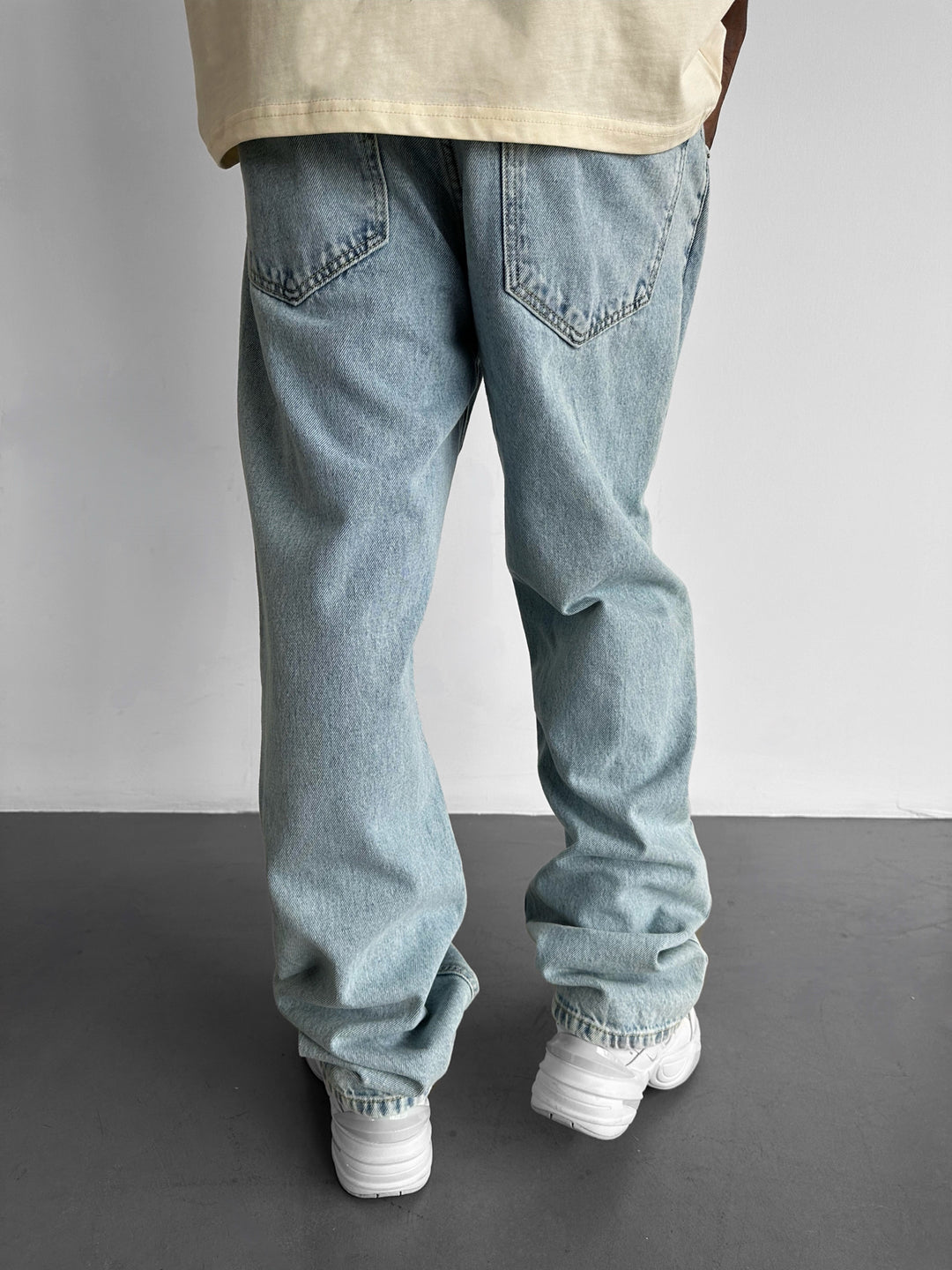 Basic Baggy Jeans - Blue