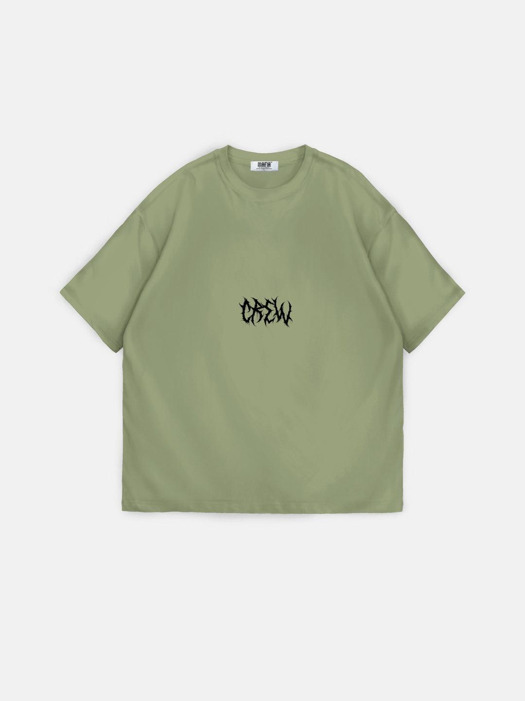 Oversize Crew T-Shirt - Moss