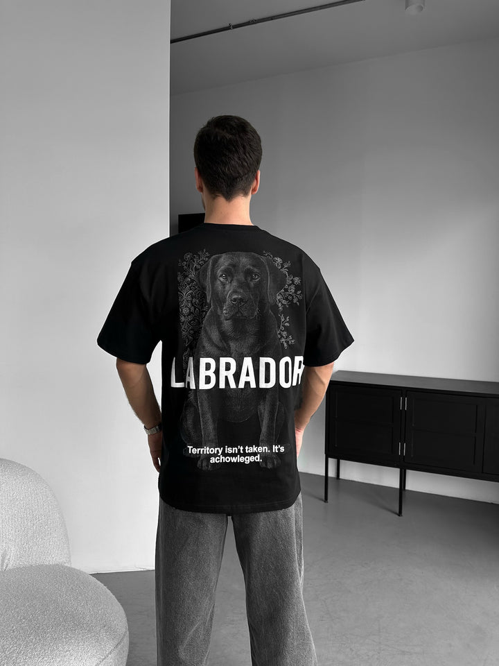 Oversize Labrador T-shirt - Black