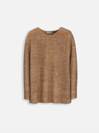 Oversize Long Arm Sweater - Beige