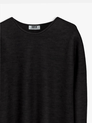 Oversize Long Arm Sweater - Black