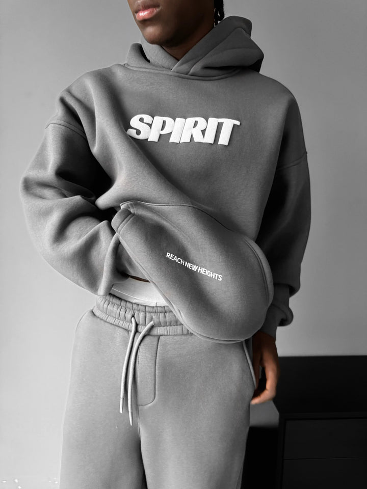 Oversize Spirit Hoodie - Anthracite