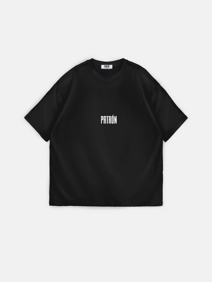 Oversize Patron T-Shirt - Black