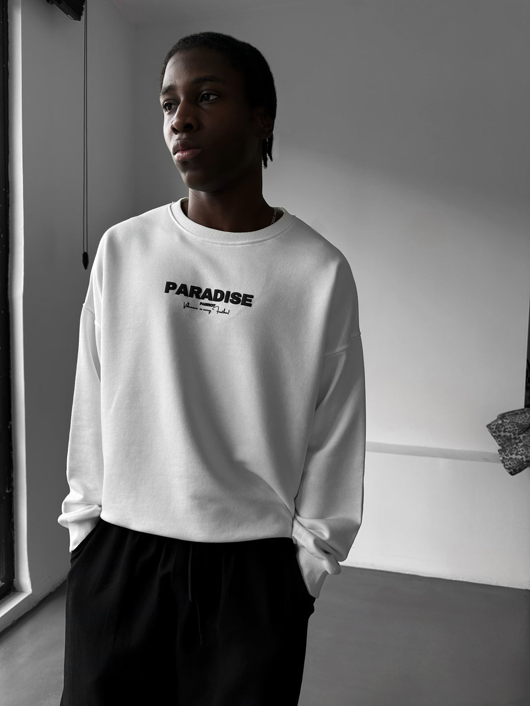 Oversize Paradise Sweater - Ecru