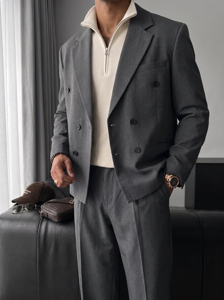 Oversize Tailored Suit - Anthracite