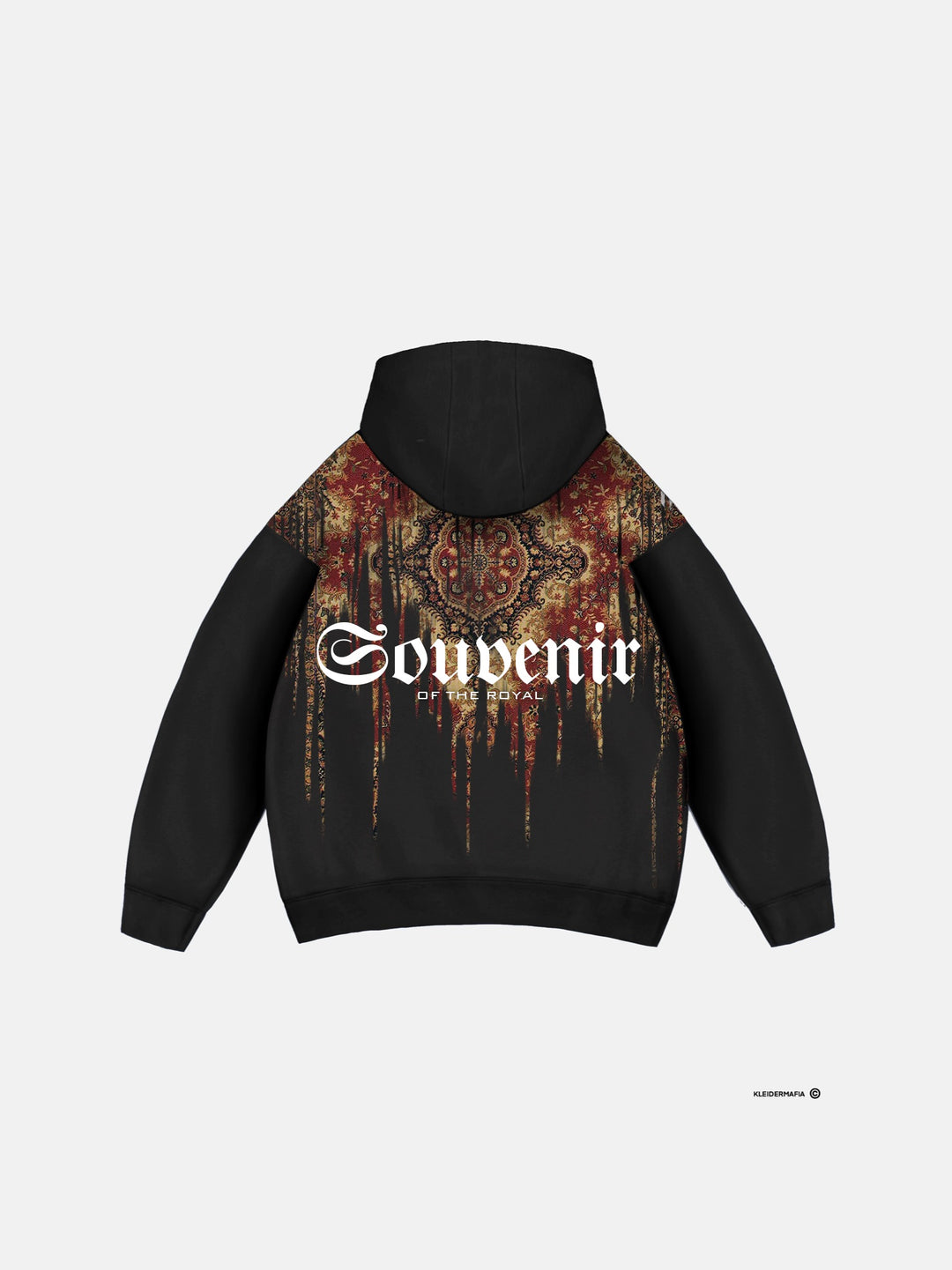 Oversize Souvenir Hoodie - Black