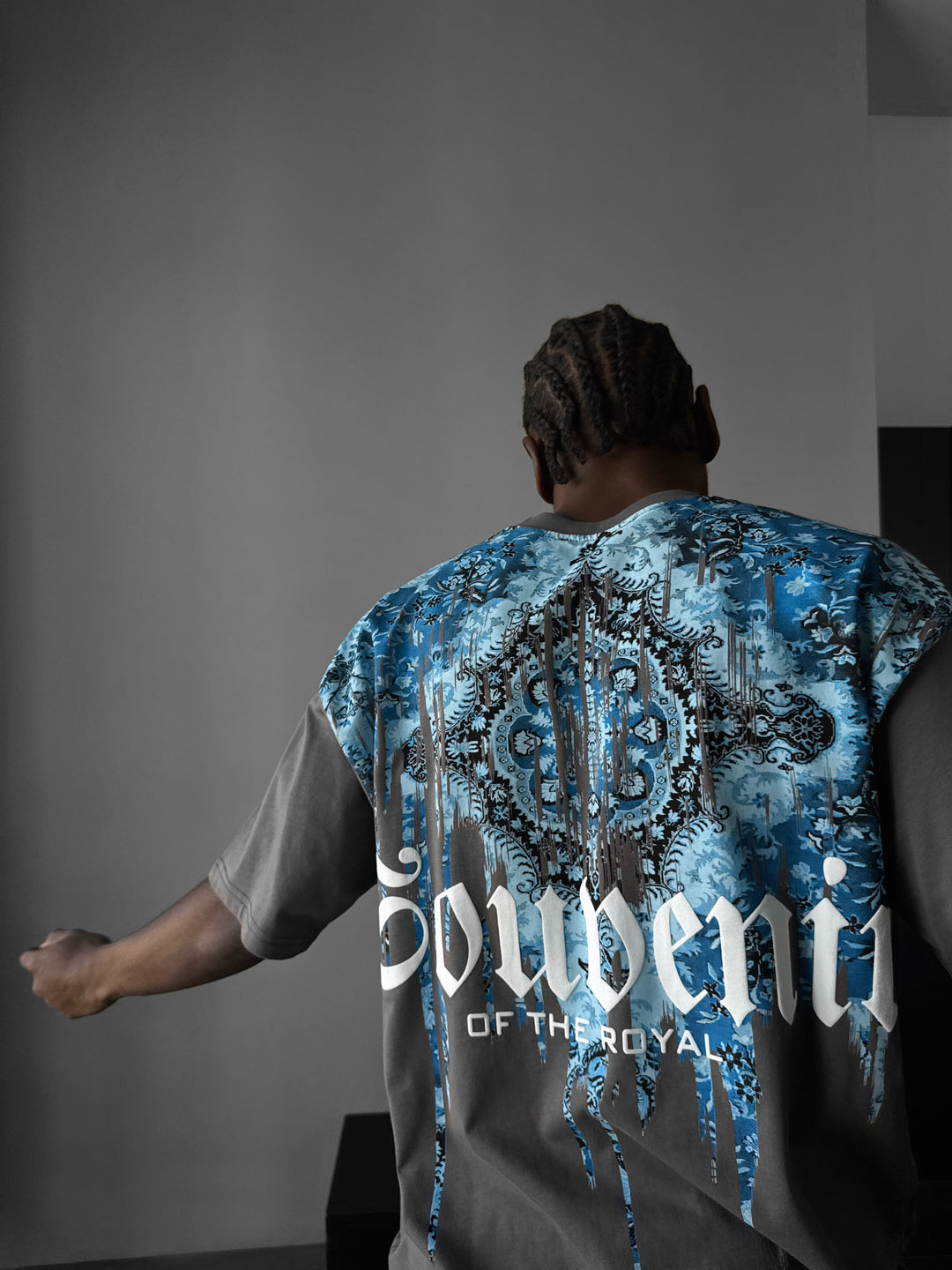 Oversize Souvenir T-Shirt - Anthracite