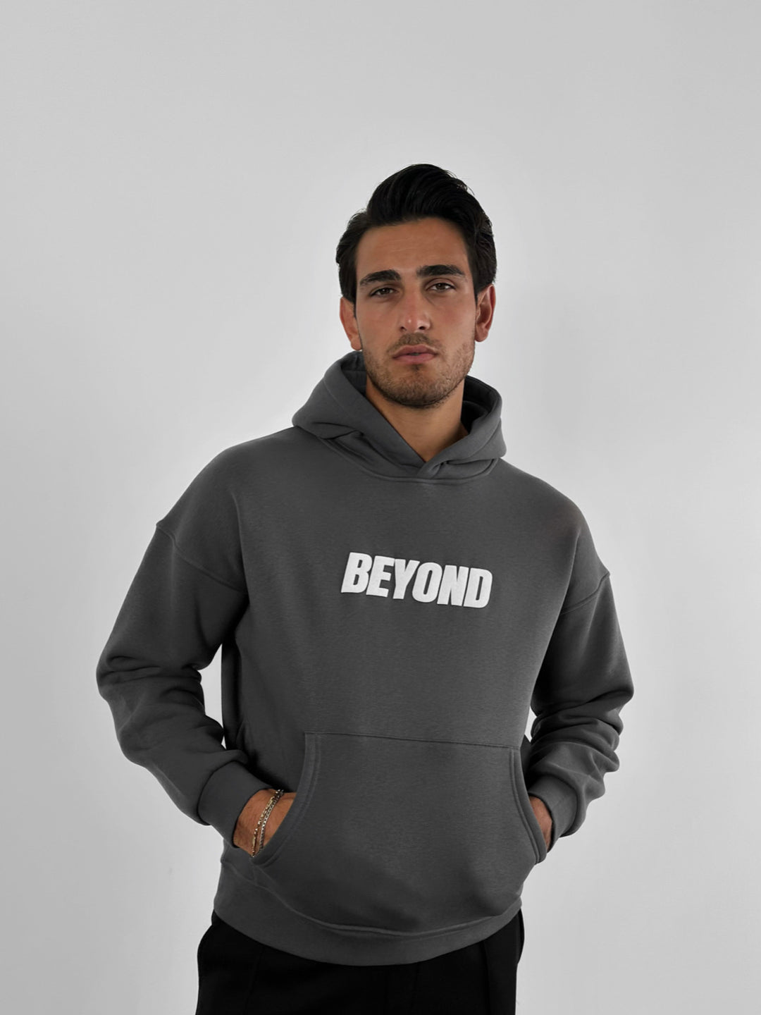 Oversize Beyond Hoodie - Anthracite