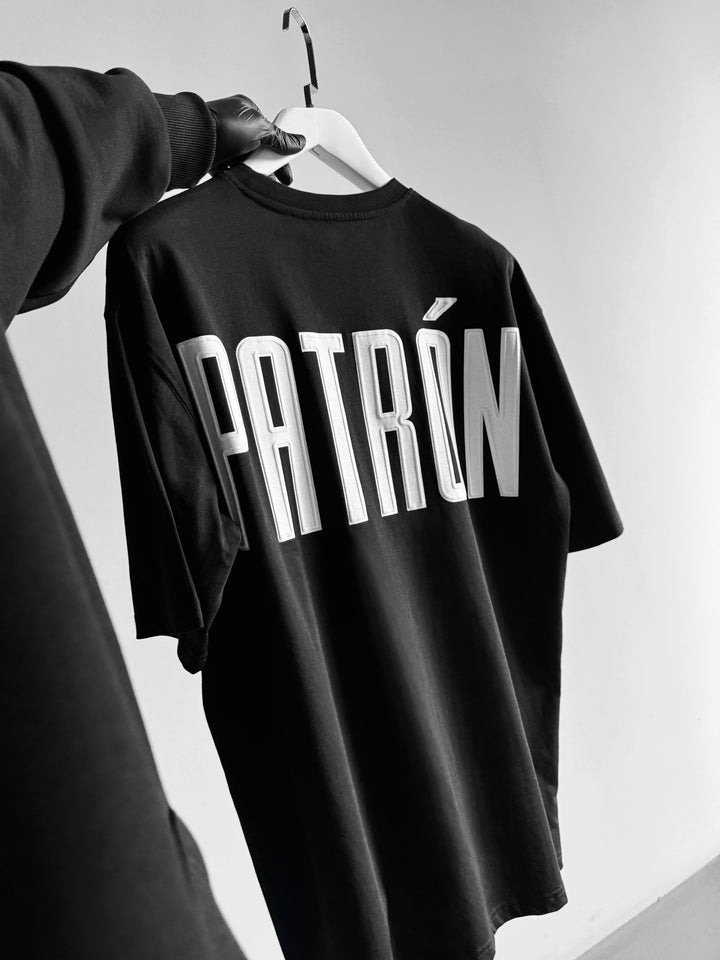 Oversize Patron T-Shirt - Black