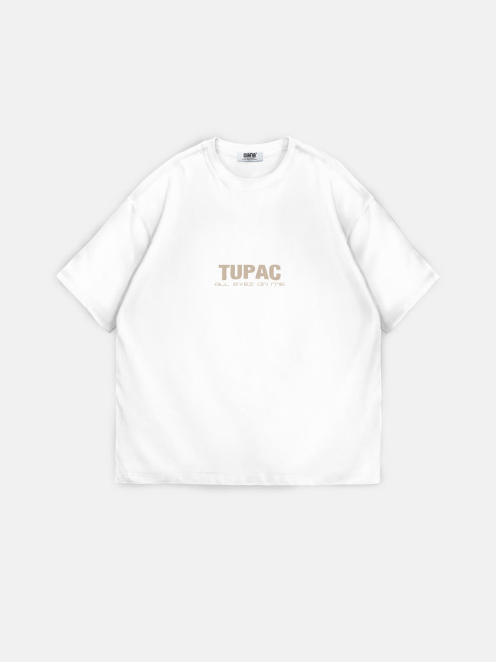 Oversize Tupac T-shirt - Ecru