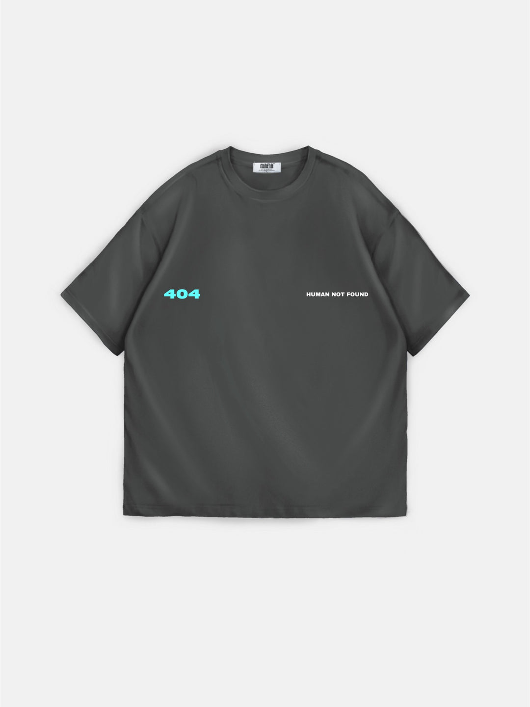 Oversize 404 T-shirt - Anthracite