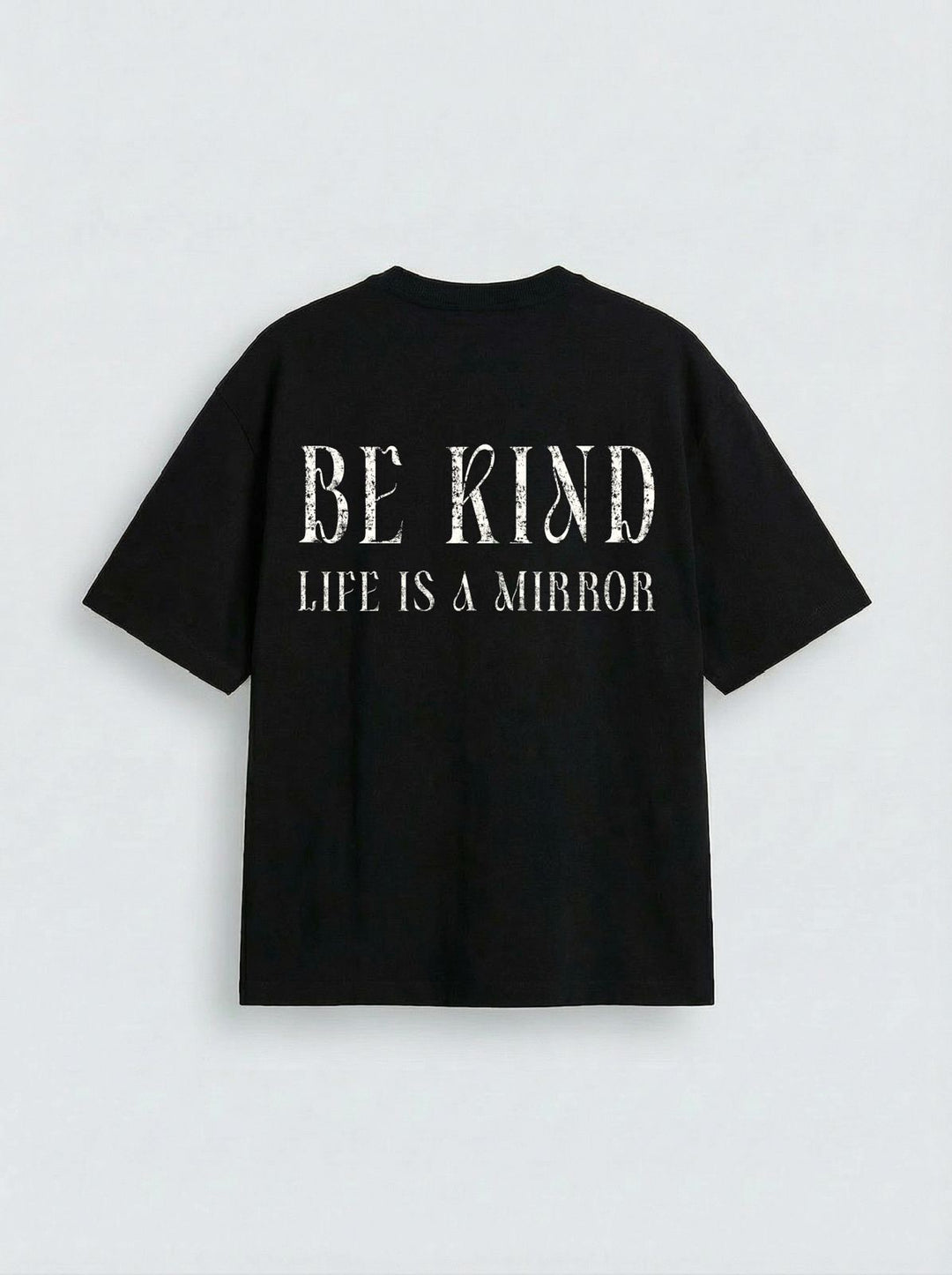 Oversize Be Kind T-shirt - Black