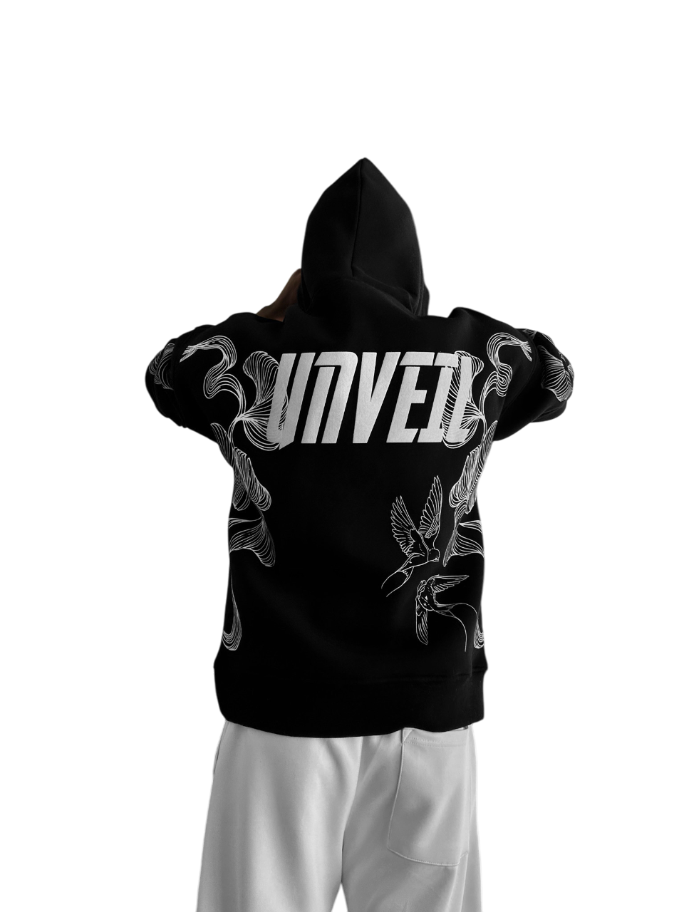 Oversize Unveil Hoodie - Black