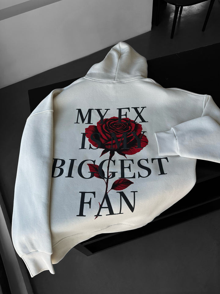 Oversize “EX” Hoodie - Beige