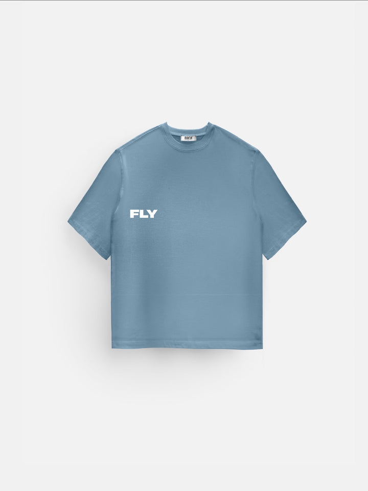 Oversize Fly T-shirt - Blue