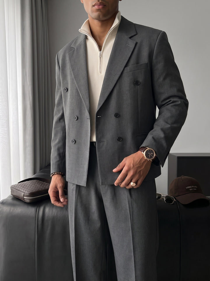 Oversize Tailored Suit - Anthracite