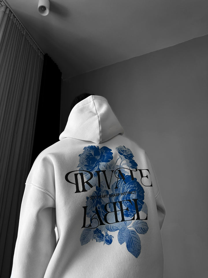 Oversize Private Label Hoodie - Ecru