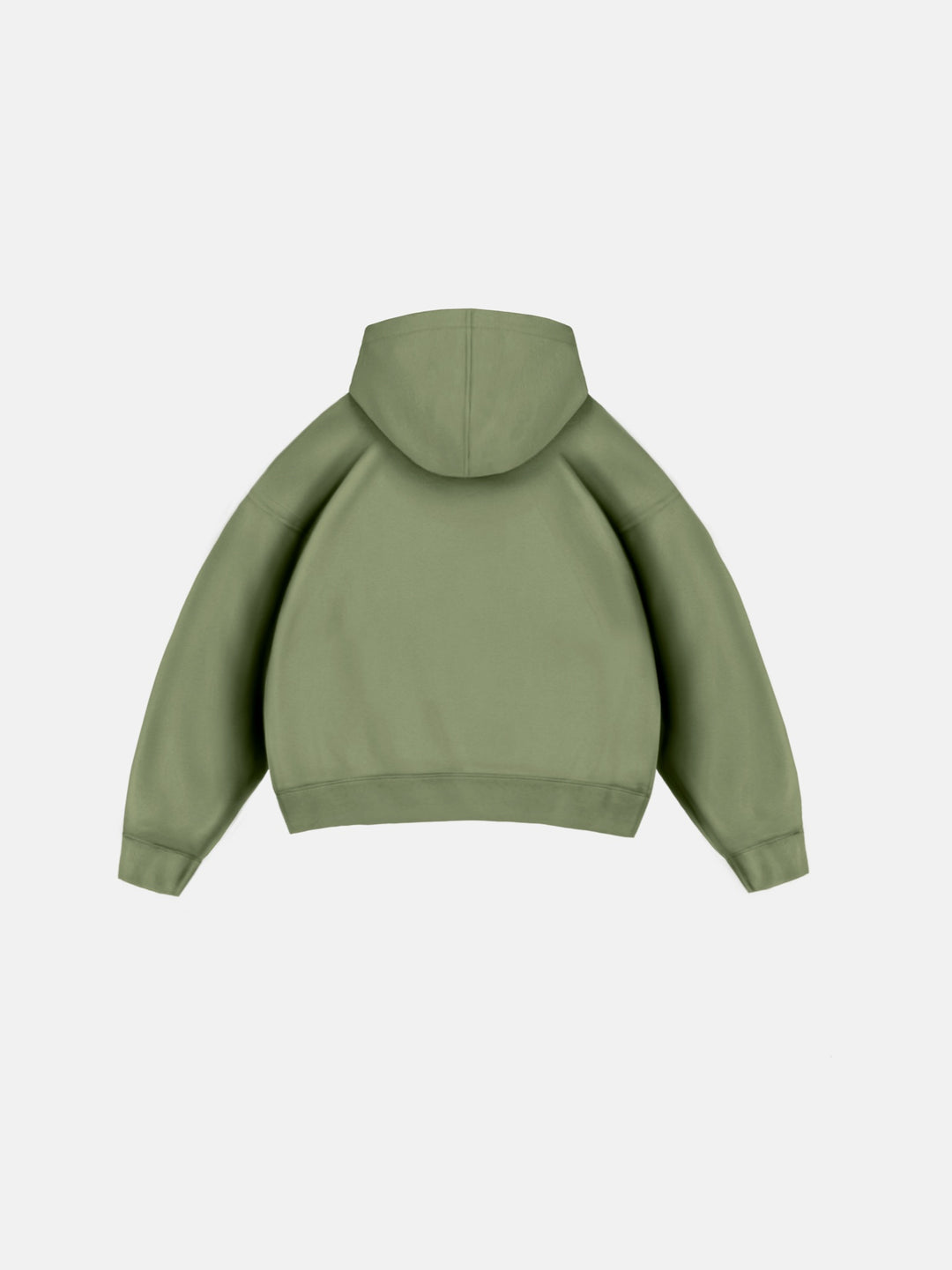 Oversize Basic Women Hoodie - Moss