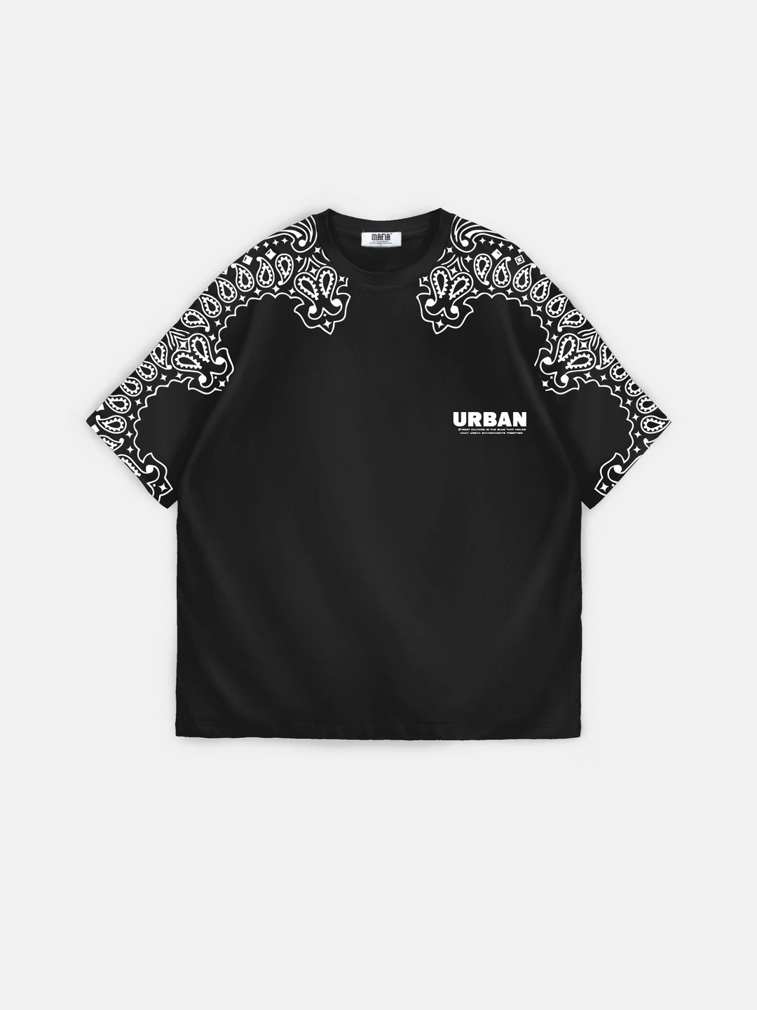 Oversize Urban Carpet T-shirt - Black