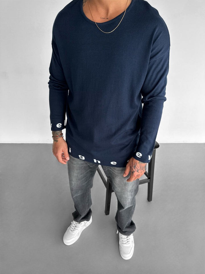 Highest Sweater - Navy Blue