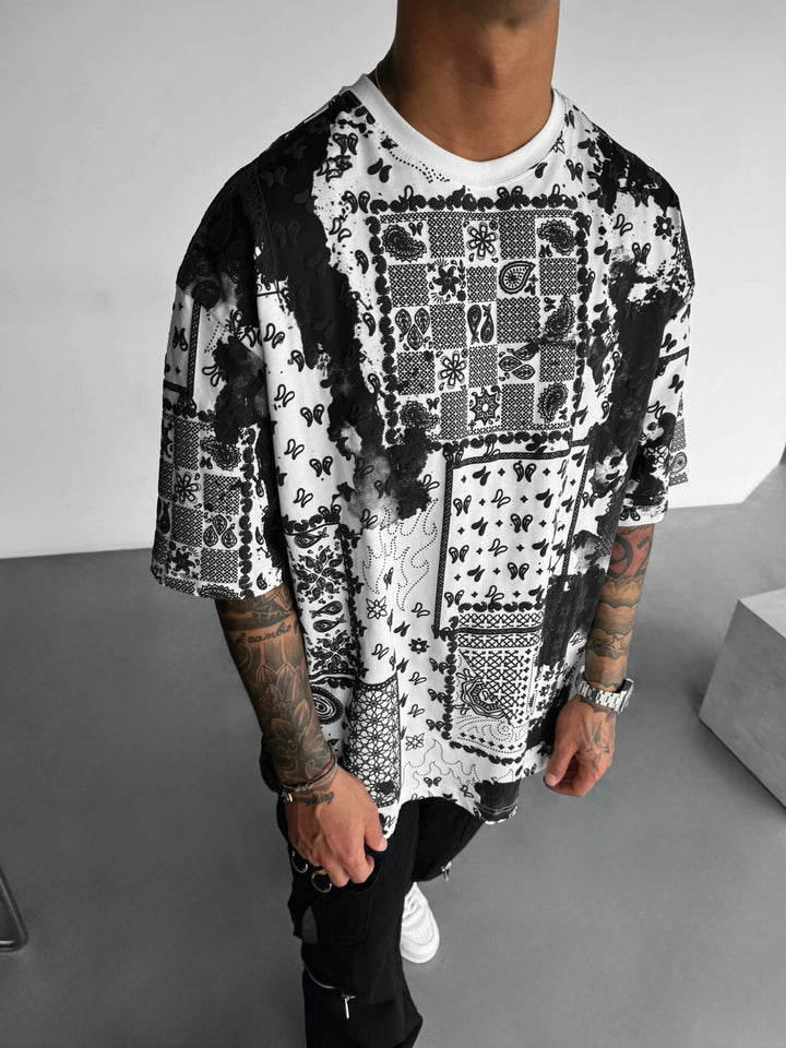 Oversize Carpet T-shirt - Ecru