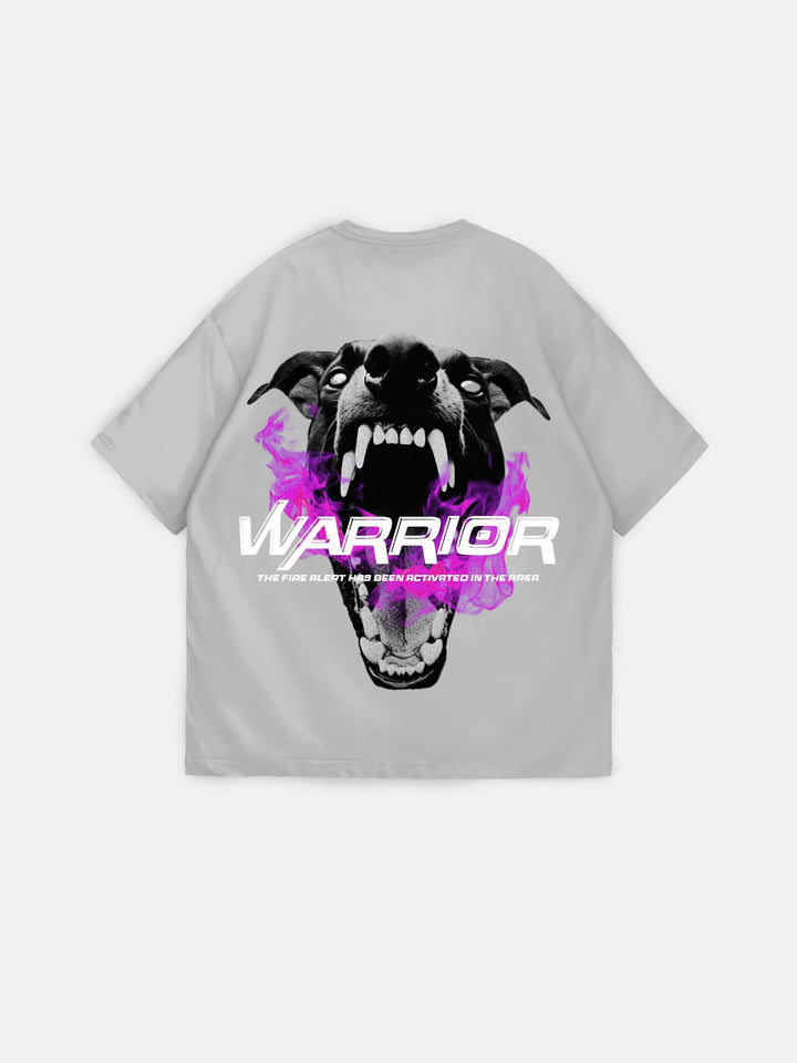 Oversize Warrior T-Shirt - Grey