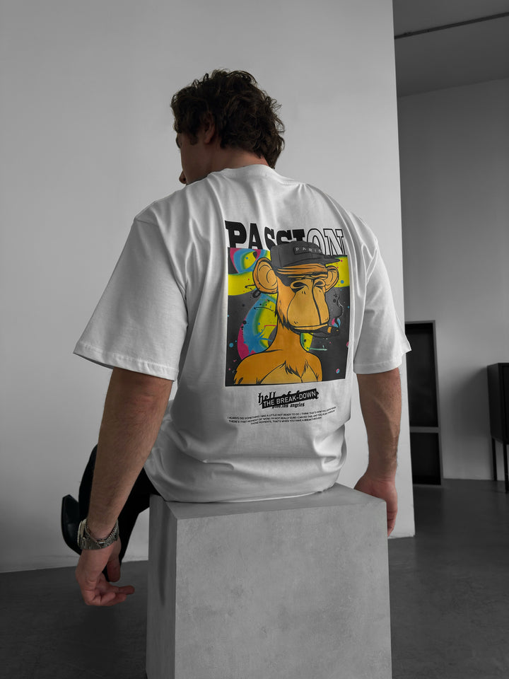 Oversize Passion T-shirt - Ecru