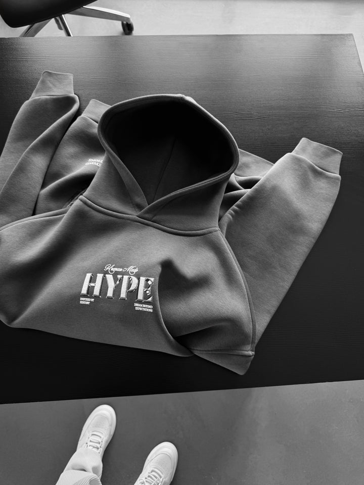 Oversize Hype Hoodie - Anthracite