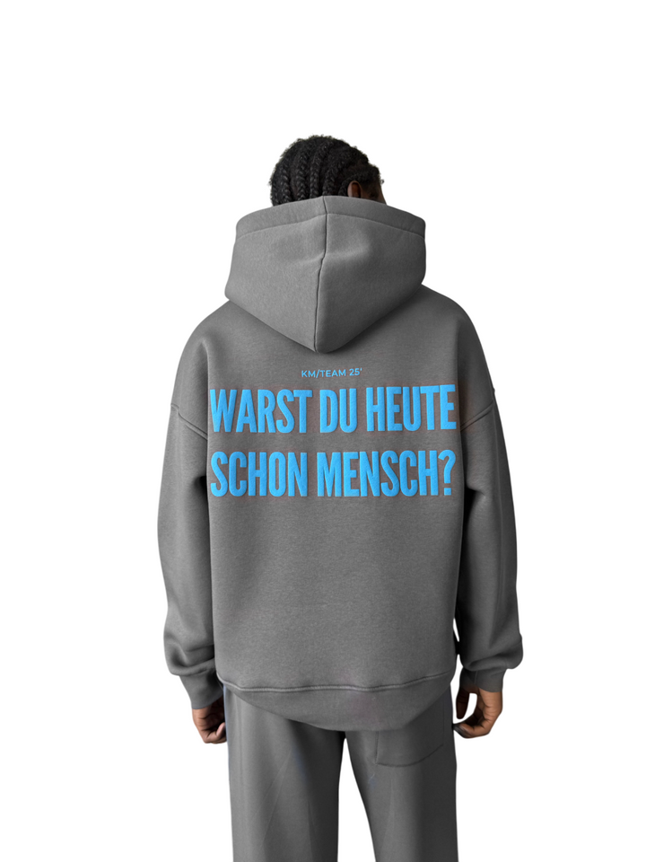 Oversize Mensch Hoodie - Anthracite