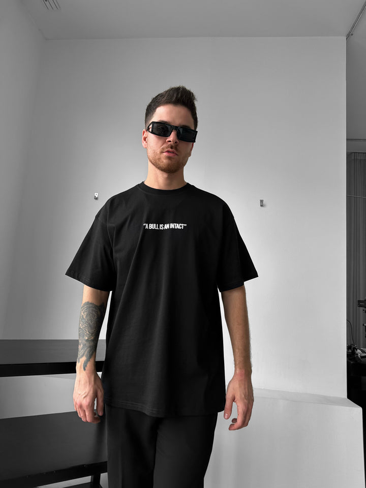 Oversize Fired Bull T-shirt - Black