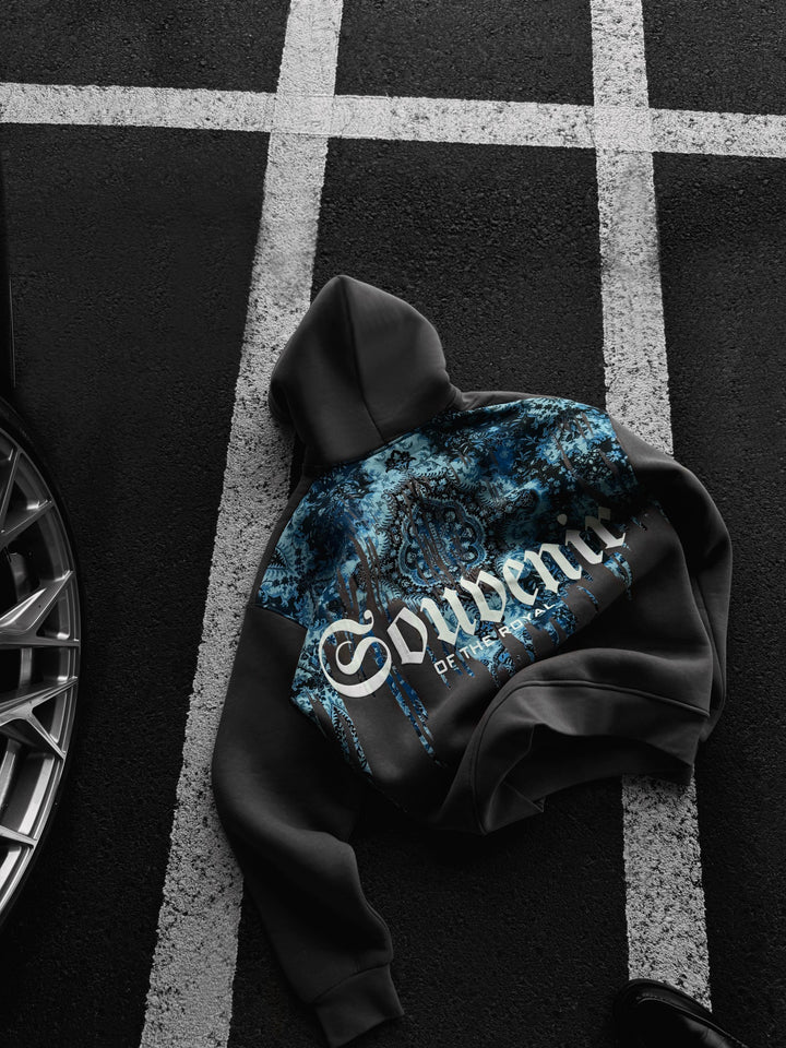 Oversize Souvenir Hoodie - Anthracite