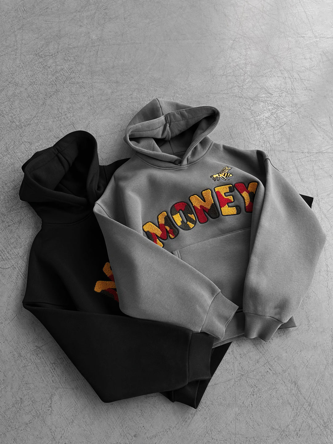 Oversize Money Hoodie - Anthracite
