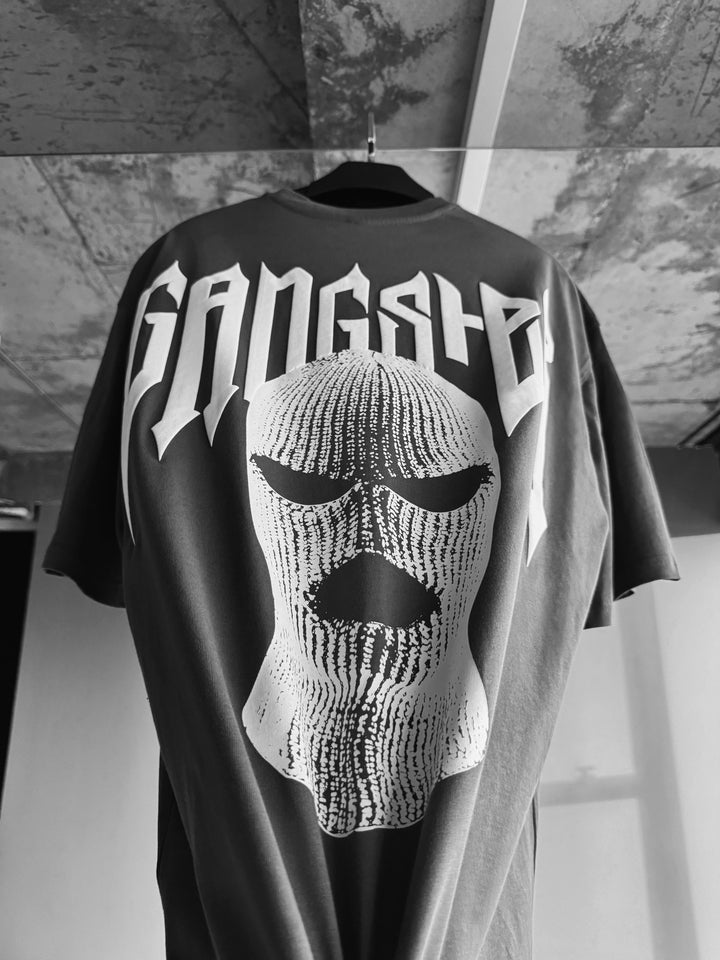 Oversize Gangster T-shirt - Anthracite